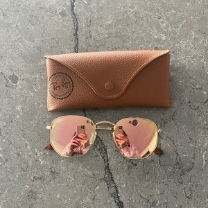 Ray-Ban Hexagonal Flat Lenses Sunglasses